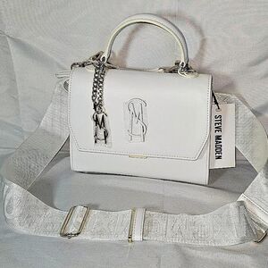 Steve-madden Women's White and Gold Bag